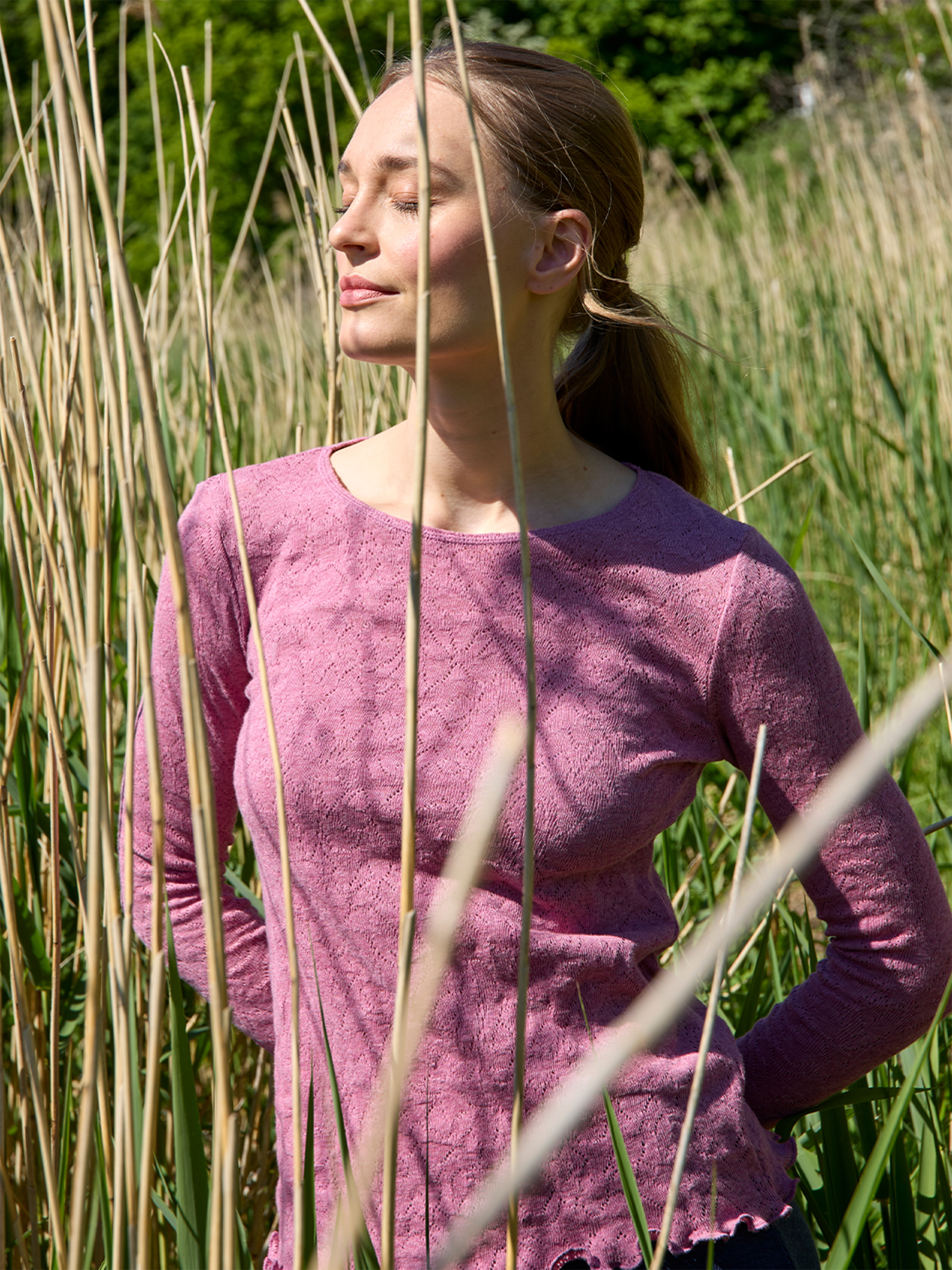 Kajsa shirt jacquard